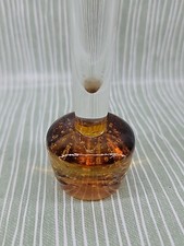 Glass Bud Vase Amber