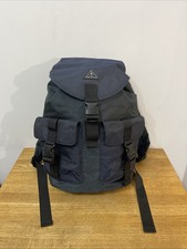 Jack Wills men's green blue backpack/ rucksack