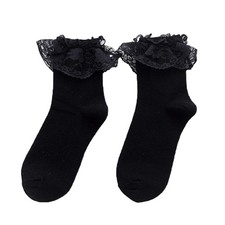 Women Ruffle Frilly Socks