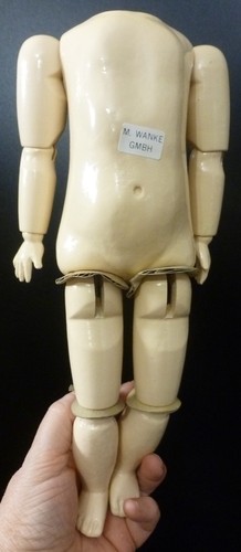 28cm wooden doll - ,