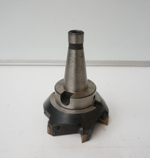 130 mm Tipped Milling and Face Cutter, 40 ISO Arbor.