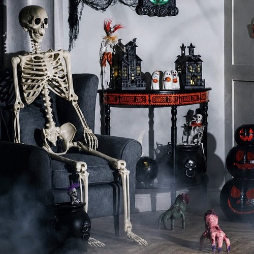 170cm large poseable skeleton - poseable,