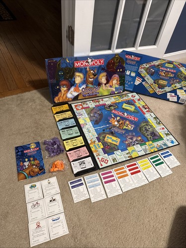 Monopoly scooby doo fright - monopoly, scooby-doo
