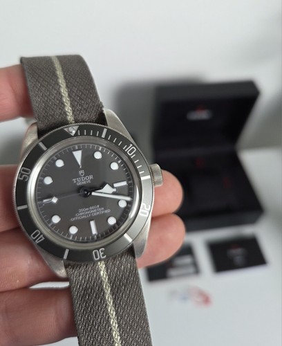 Tudor black bay - 925, silver
