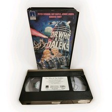 Dr. Who & The Daleks VHS Pre