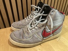 Nike Vandal Silver Red Size UK 8.5