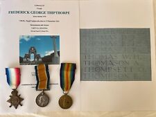 WW1 Medals Thipthorpe KIA