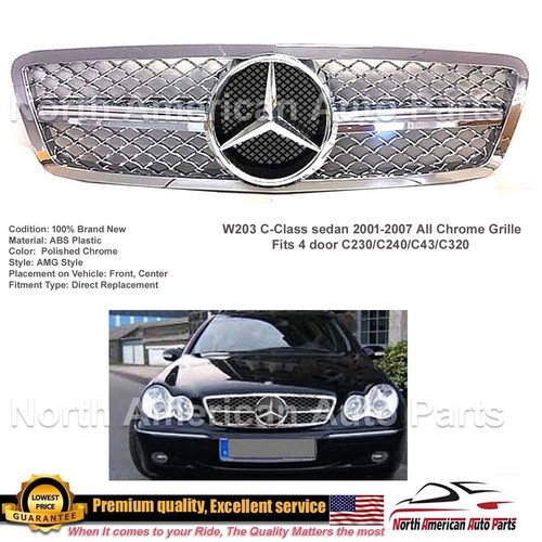 C63 style grille class all - grille, c-class