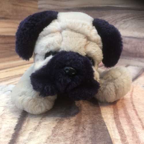 Pug dog soft toy keel - soft,
