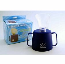 Two Handled Steam Inhaler Inhalation Cup with Mask Section to clear Sinuses