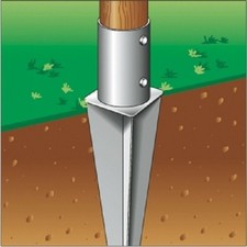 galvanized support anchor