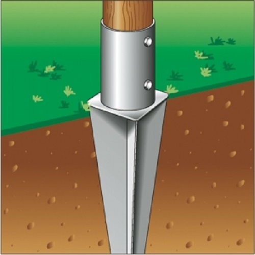 Galvanized support anchor - support,