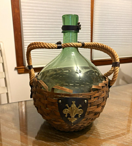 1980 vintage green - green, glass
