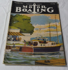 Vtg 1946 motor boating - motor,