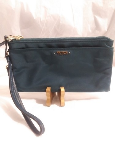 Tumi double zip blue travel - zip,