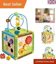 Sensory Wooden Activity Cube