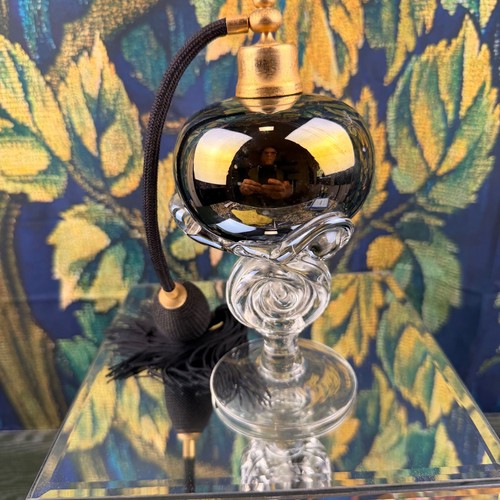 Vintage art glass perfume - art,