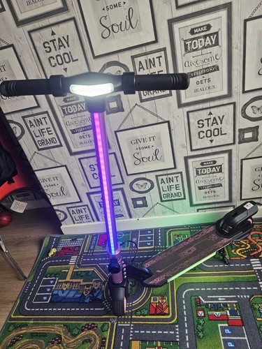 Girl electric scooter - girl,