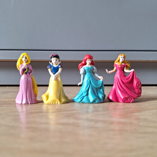 Disney princess mini figurines - disney,