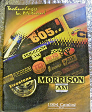1994 Morrison  AM Quality Racing Parts Catalog Suspension Roll Cages Saftey G