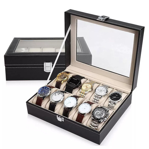 Watch display case grids - display,