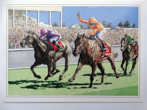 Horse racing open - open, card