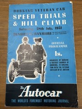 Dorking veteran car - dorking,