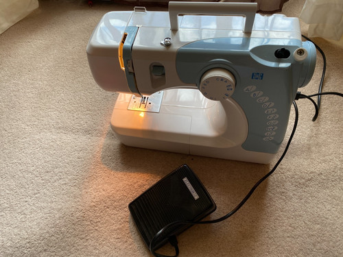Sewing machine used runs - sewing, used,