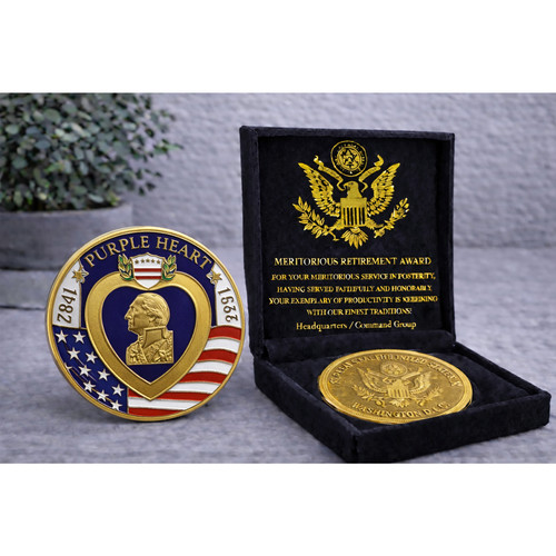 Purple heart recipient - purple,