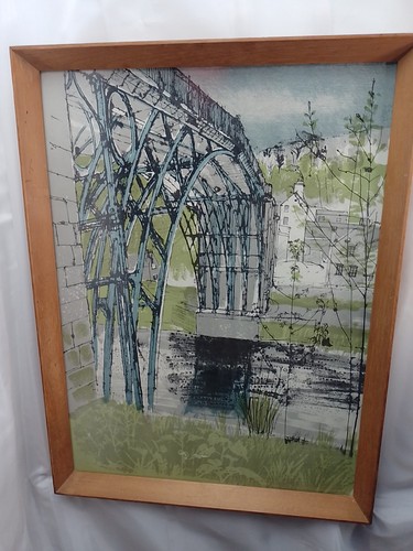 Vintage ironbridge picture - ironbridge,