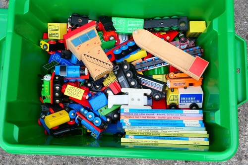 Brio wooden train track - track, set