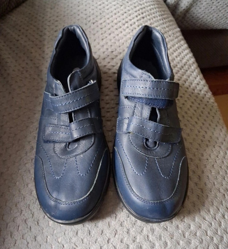 Pavers women blue leather - pavers,