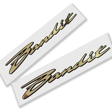 Bandit gold chrome on black