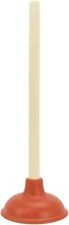 LARGE RED LONG SINK PLUNGER