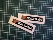 2X 10x2cm Yokohama  Racing