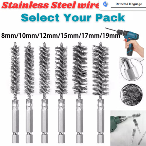 Stainless steel wire brush - 6,