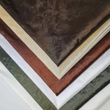 Floral Print Faux Silk Taffeta