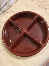 Replacement  dish  fo r 1970's  Vintage  Ekco  Hostess  carousel  food  warmer.