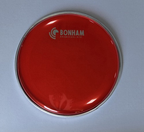 Bonham drum head hyd red - drum,