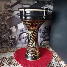 Drum Vintage Darbuka Copper Percussion Hand Engraved Goblet-Shaped