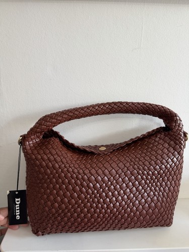 Dune london black woven slouch - dune,