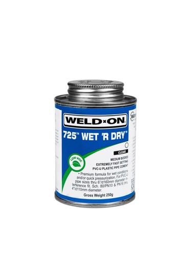 Weld pvc pipe cement glue - on,