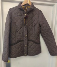 Ladies joules brown - joules, quilted