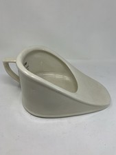 Antique 1920s ‘The New Slipper Bed Pan’ Vintage Ceramic (D3-17)