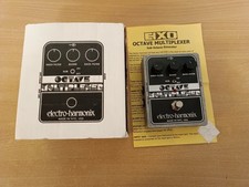 EHX (Electro-harmonix) Octave Multiplexer – Effect Pedal for Electric Guitar or
