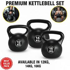 12-16kg Vinyl Kettlebel Weight