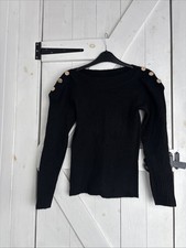 Lipsy London Black Button