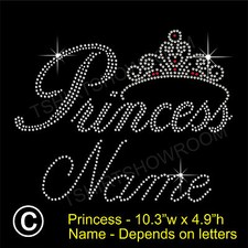 Personalised Princess & Tiara