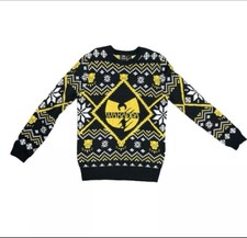 Marvel Comics Black Panther Wu Tang Wakanda Forever Christmas Sweater Medium