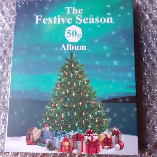 Sealed compact 50p festive - sealed, uk